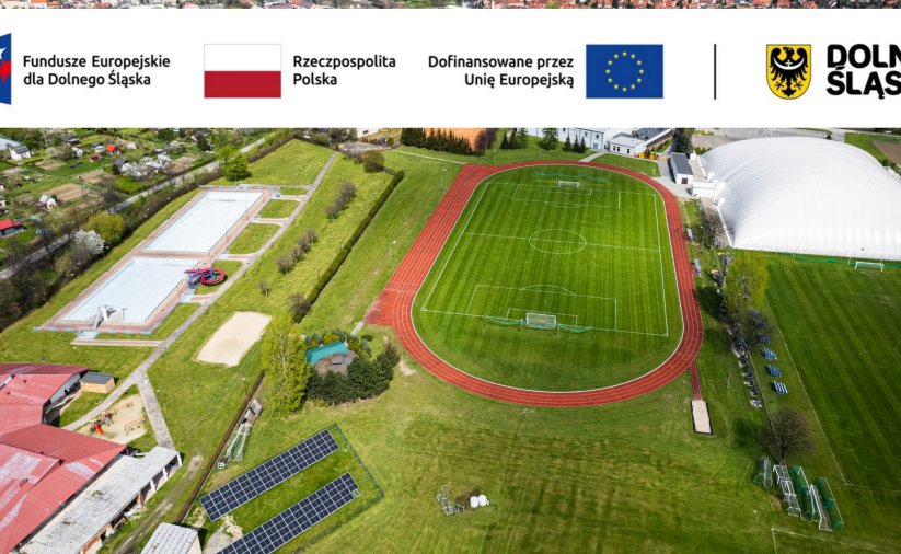 Teren OSiR-u, widok z góry