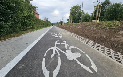 Ścieżka rowerowa przy ul. Świdnickiej