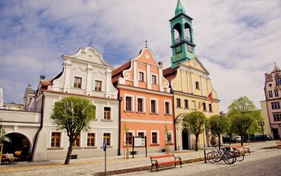 Kamienice na kluczborskim rynku