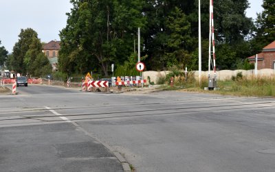 Przejazd kolejowy na drodze miejskiej