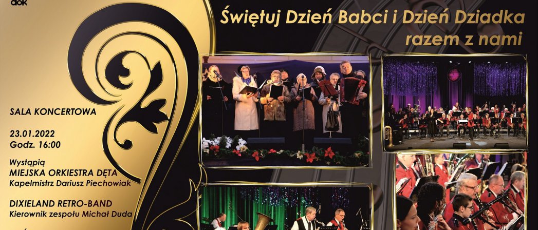 Plakat ze zdjęciami i informacjami zawartymi w tekście
