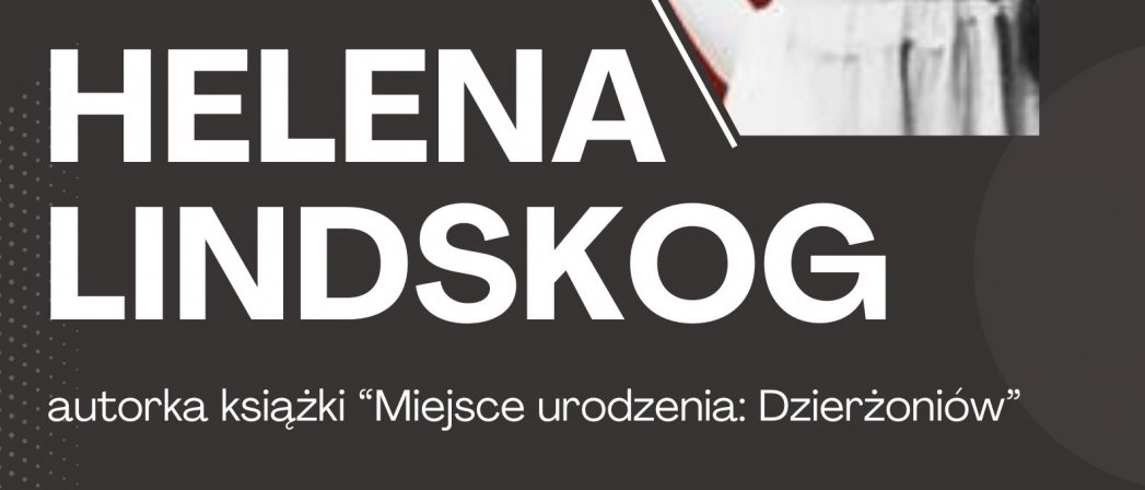 Napis na szarym tle o treści Helena Lindskog