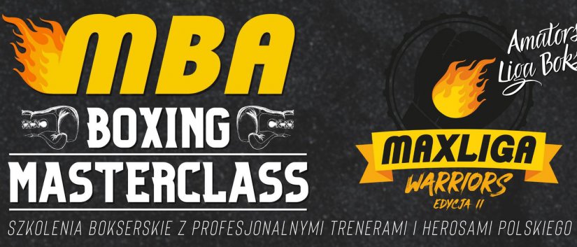 Plakat z napisem Maxliga 