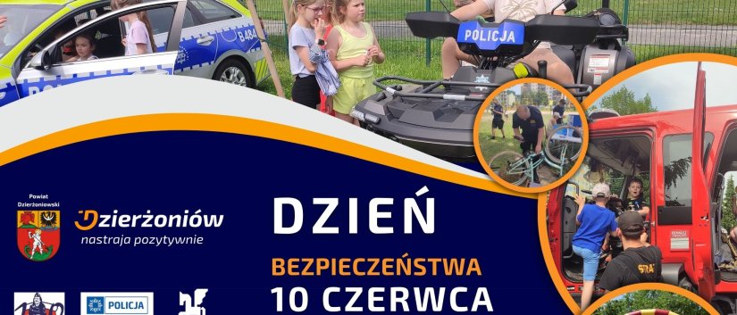Grafika ozdobna z datą i miejscem wydarzenia